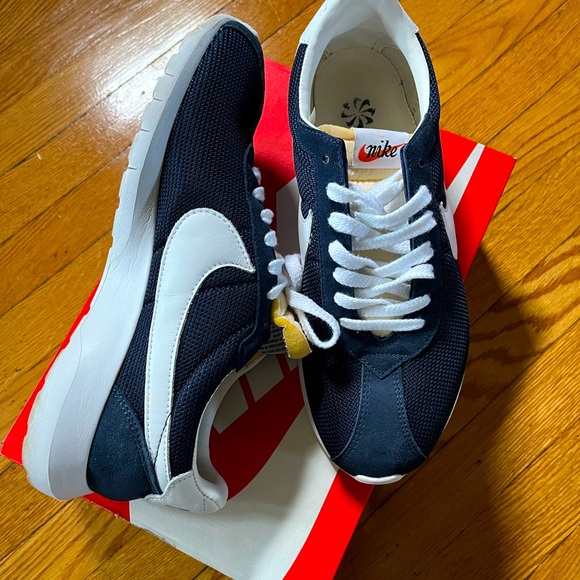 Nike Cortez Sneakers Blue Denim Suede 